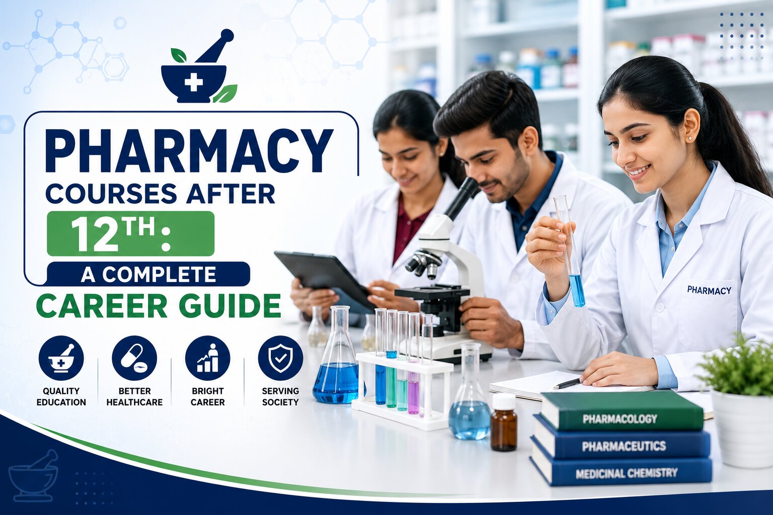 Pharmacy Courses After Completion of 12th: A Complete Career Guide